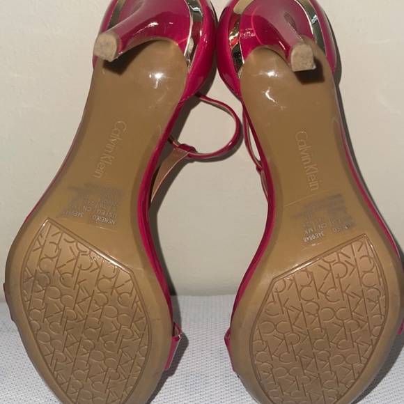 Calvin Klein NEREIED Stiletto Hot Pink sz 9 - Picture 5 of 6